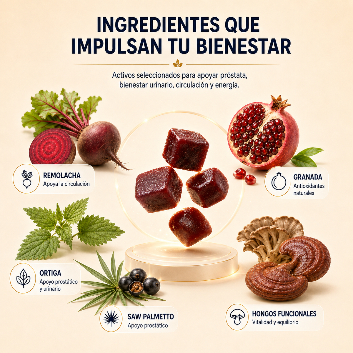 SNAP - SUPLEMENTO DE APOYO PARA TU PROSTATA Y MEJOR CIRCULACION